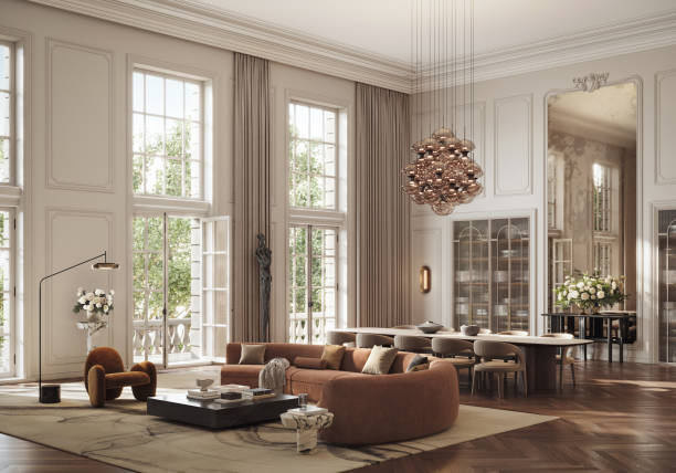 Luxury apartment flat